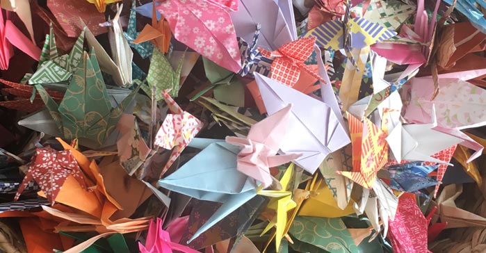 Paper Origami Cranes