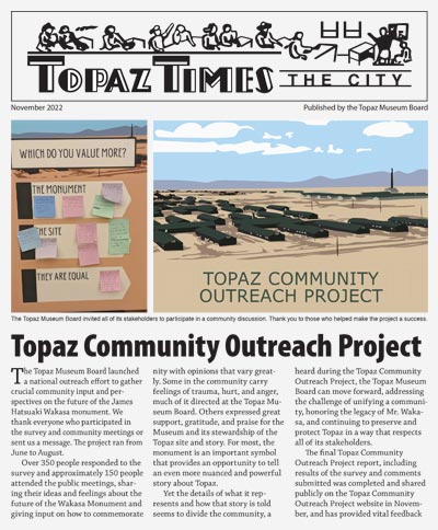 Topaz Museum Newsletter 2022